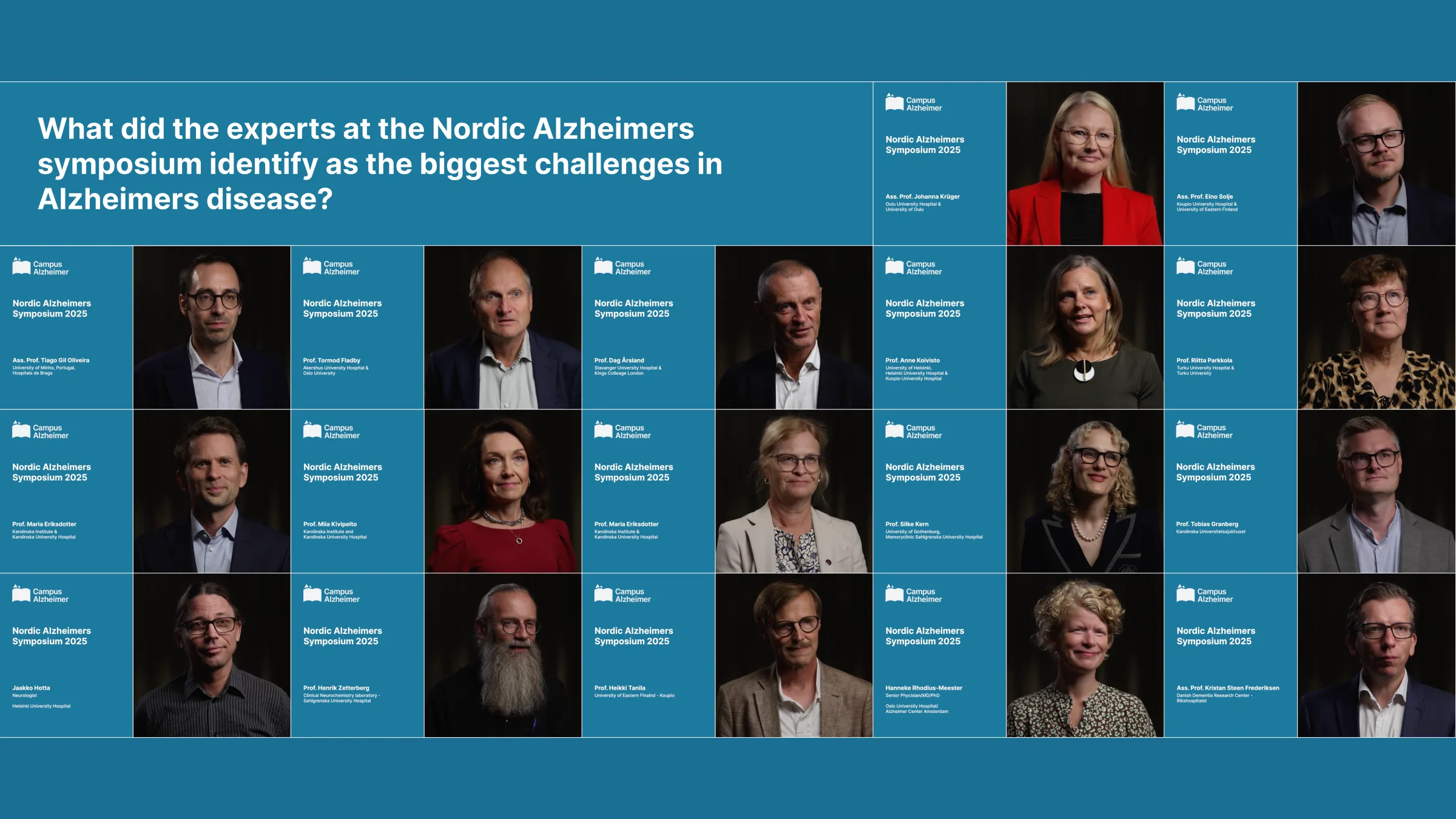 Nordic Alzheimer's Symposium